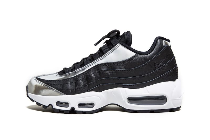 air max 95 black silver