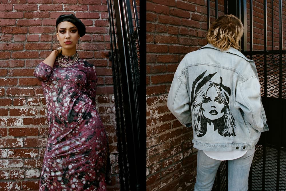 Debbie Harry OBEY 2017 Fall Collection Lookbook Collaboration Blondie Women