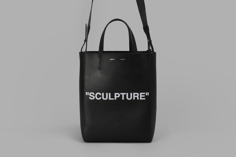 off white sculpture bag