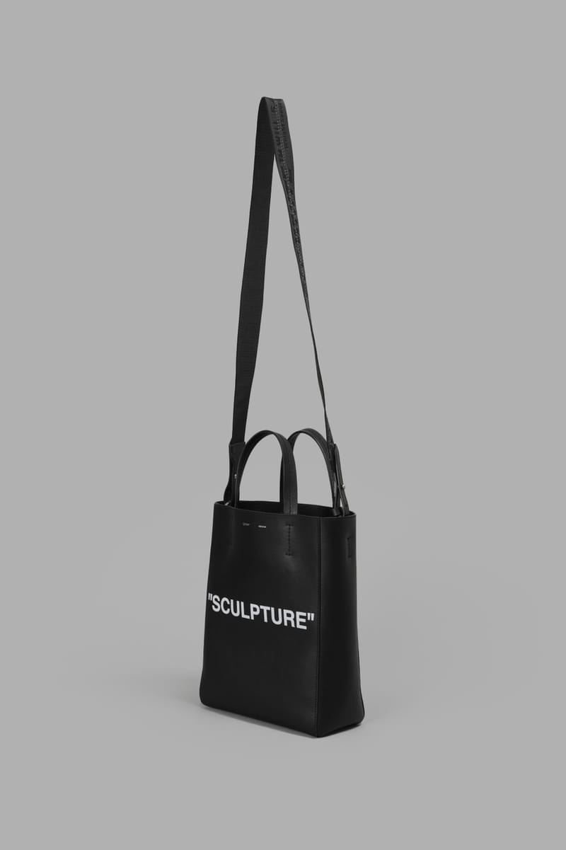 off white sculpture tote