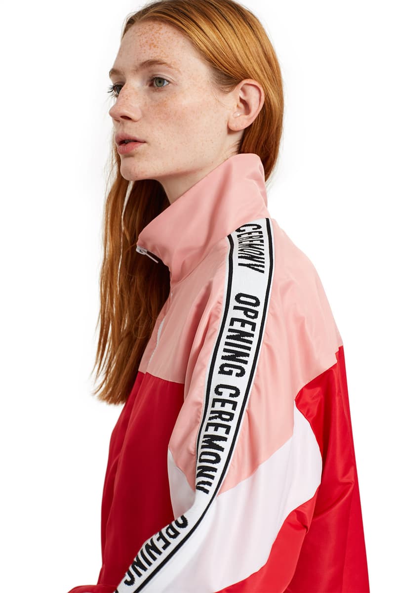 Opening Ceremony athletic track jacket retro