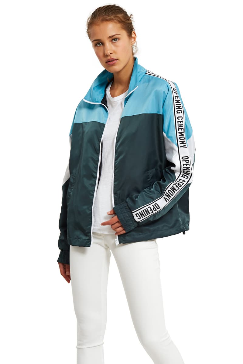 Opening Ceremony athletic track jacket retro