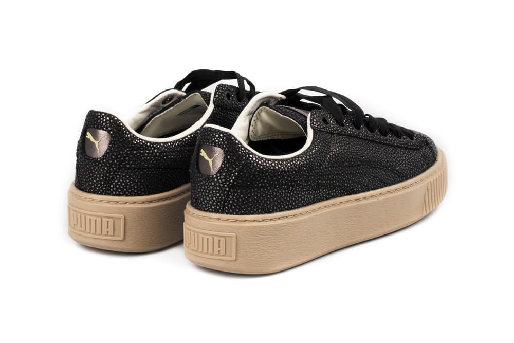 PUMA Platform Black Veg Tan