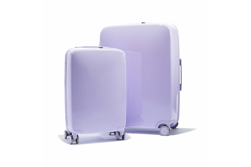 pastel suitcases