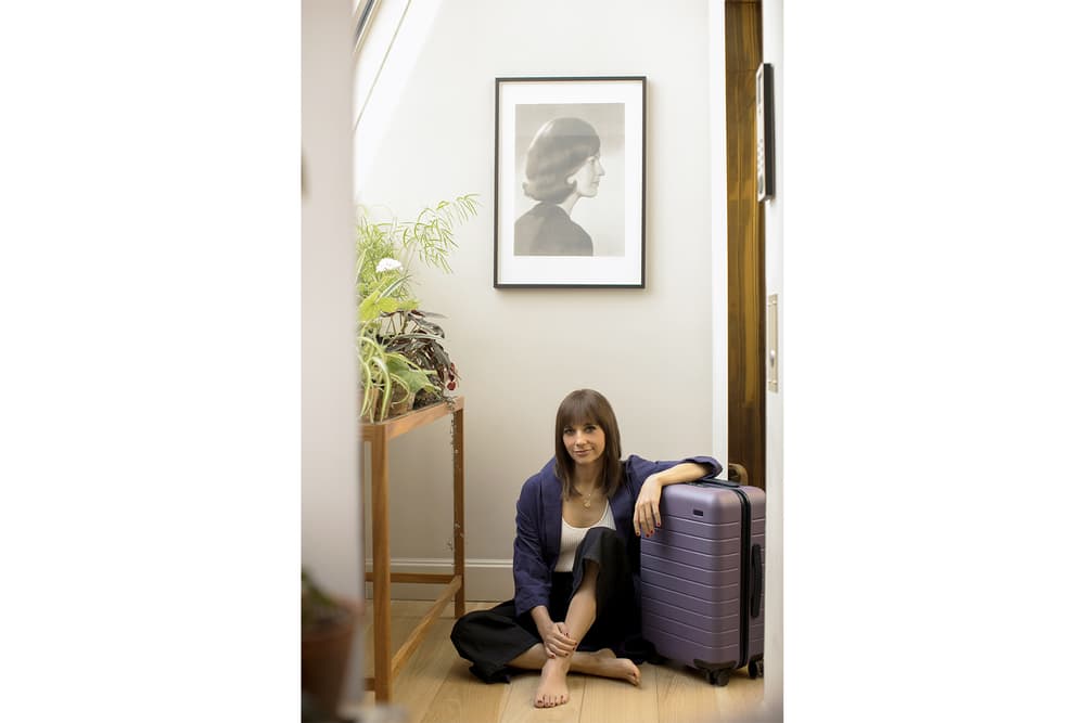 Rashida Jones Away Travel suitcase collaboration collection