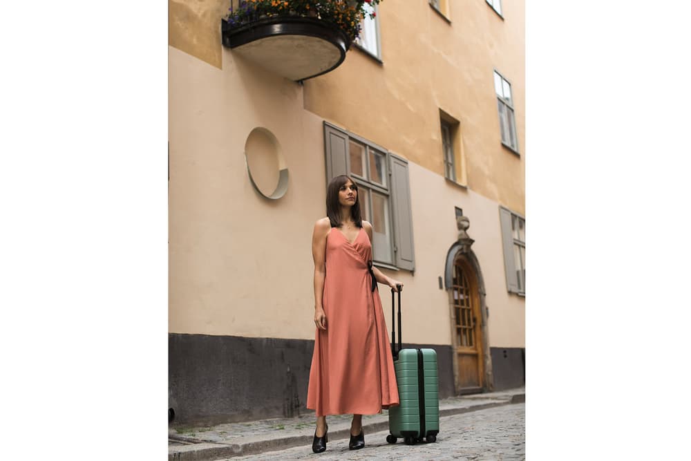Rashida Jones Away Travel suitcase collaboration collection