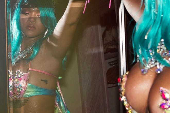 Go BTS as Rihanna Gets Ready for Barbados' 2017 Crop Over Fest