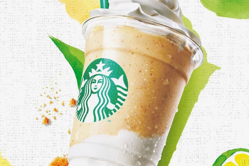 Starbucks Japan Key Lime Pie Cream Yogurt Frappuccino