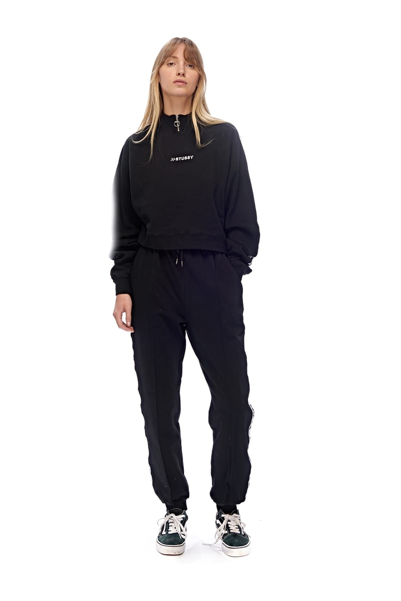 stussy velour tracksuit