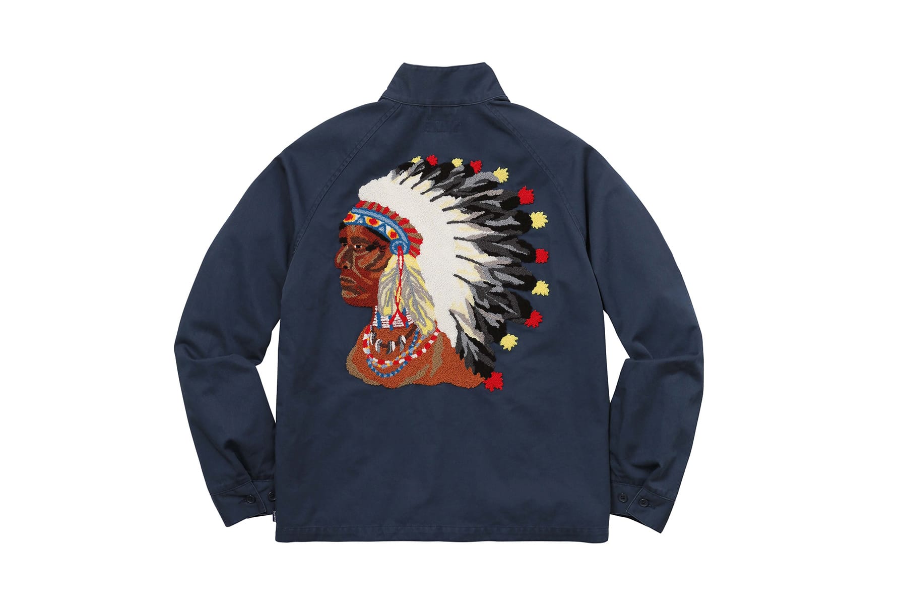 supreme native american jacket