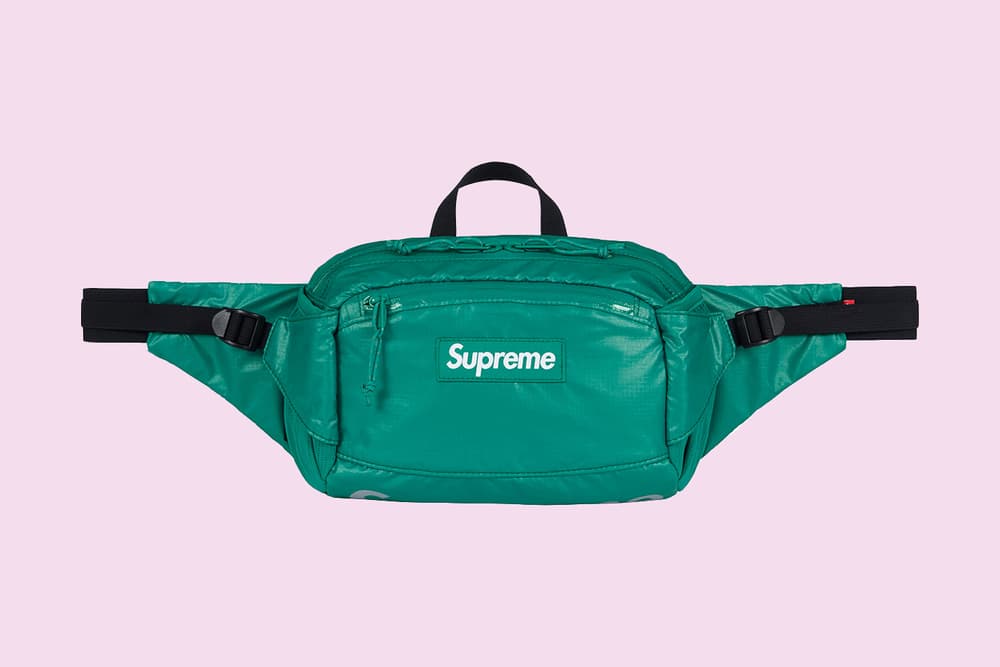 Supreme Waist Bag Teal 2017 Fall Winter
