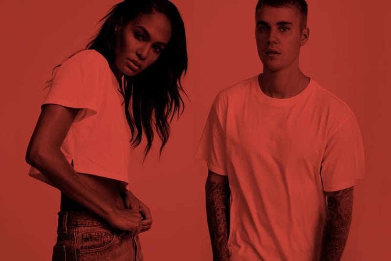 Justin Bieber and Karla Welch White Tee 