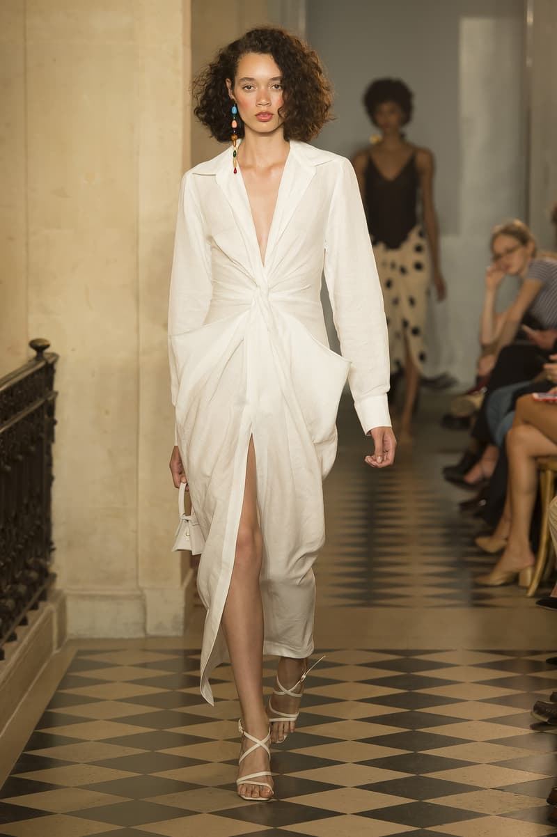 Jacquemus Spring Summer 2018 Show Collection Paris Fashion Week Runway Earthy Tones Accessories Hats Earrings Bags