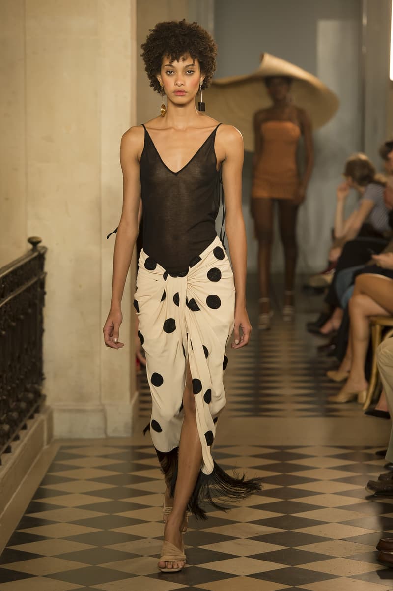 Jacquemus Spring Summer 2018 Show Collection Paris Fashion Week Runway Earthy Tones Accessories Hats Earrings Bags