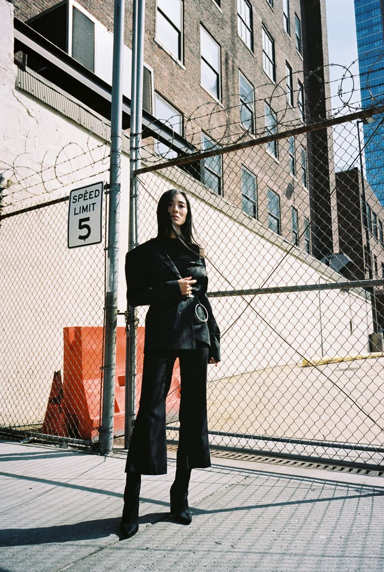 10:50 Studios Lookbook New York Emerging Designer Brand Parsons New Tailoring Edgy Fashion Style