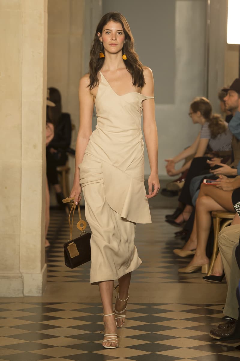Jacquemus Spring Summer 2018 Show Collection Paris Fashion Week Runway Earthy Tones Accessories Hats Earrings Bags