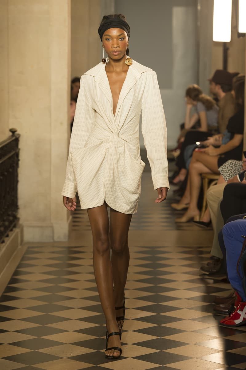 Jacquemus Spring Summer 2018 Show Collection Paris Fashion Week Runway Earthy Tones Accessories Hats Earrings Bags