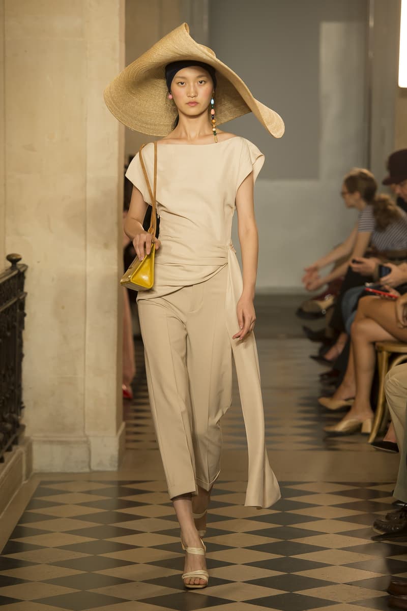 Jacquemus Spring Summer 2018 Show Collection Paris Fashion Week Runway Earthy Tones Accessories Hats Earrings Bags