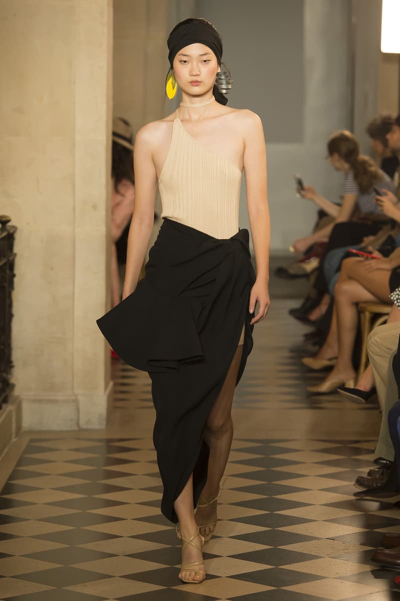 Jacquemus Spring Summer 2018 Show Collection Paris Fashion Week Runway Earthy Tones Accessories Hats Earrings Bags