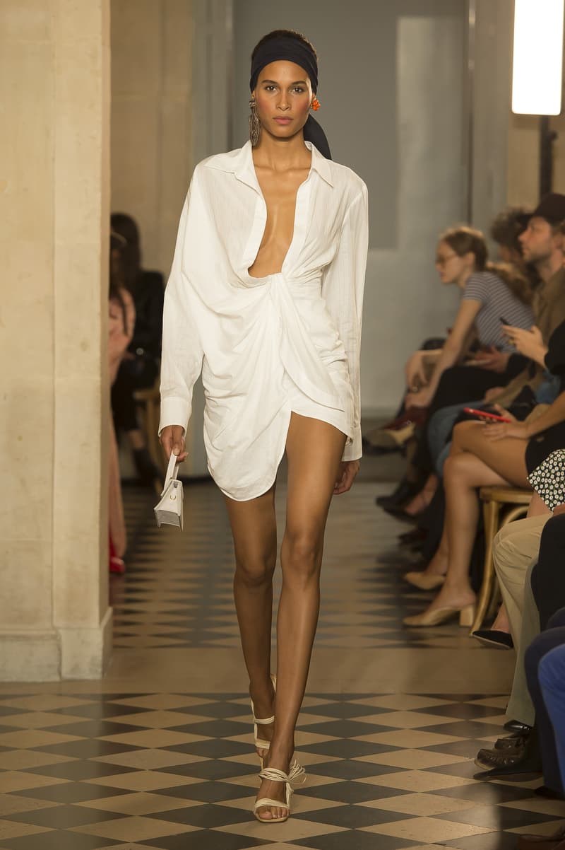 Jacquemus Spring Summer 2018 Show Collection Paris Fashion Week Runway Earthy Tones Accessories Hats Earrings Bags
