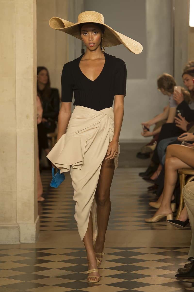 Jacquemus Spring Summer 2018 Show Collection Paris Fashion Week Runway Earthy Tones Accessories Hats Earrings Bags