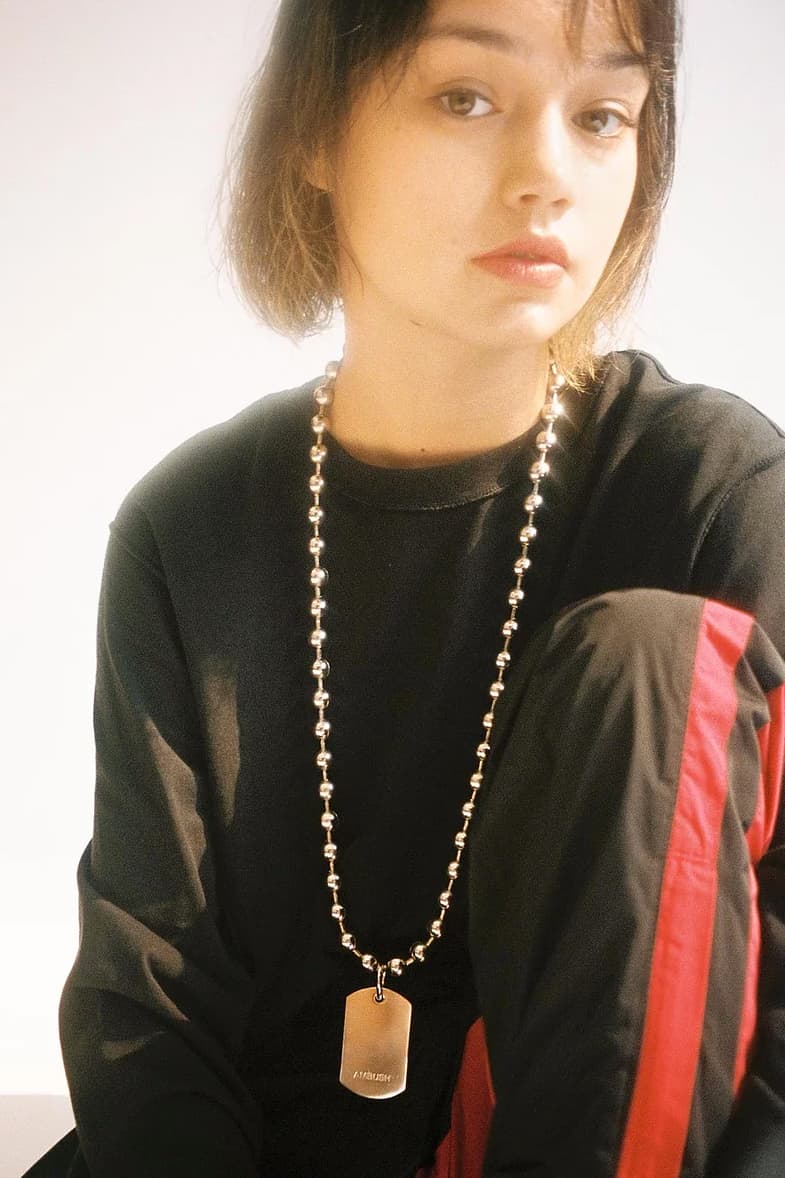 AMBUSH Fall Winter Editorial Jewelry Accessories Choker Necklace Earring Silver Gold Leather 017 Vancouver Streetwear Retailer Yoon