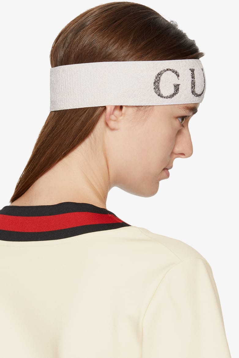 gucci logo headband