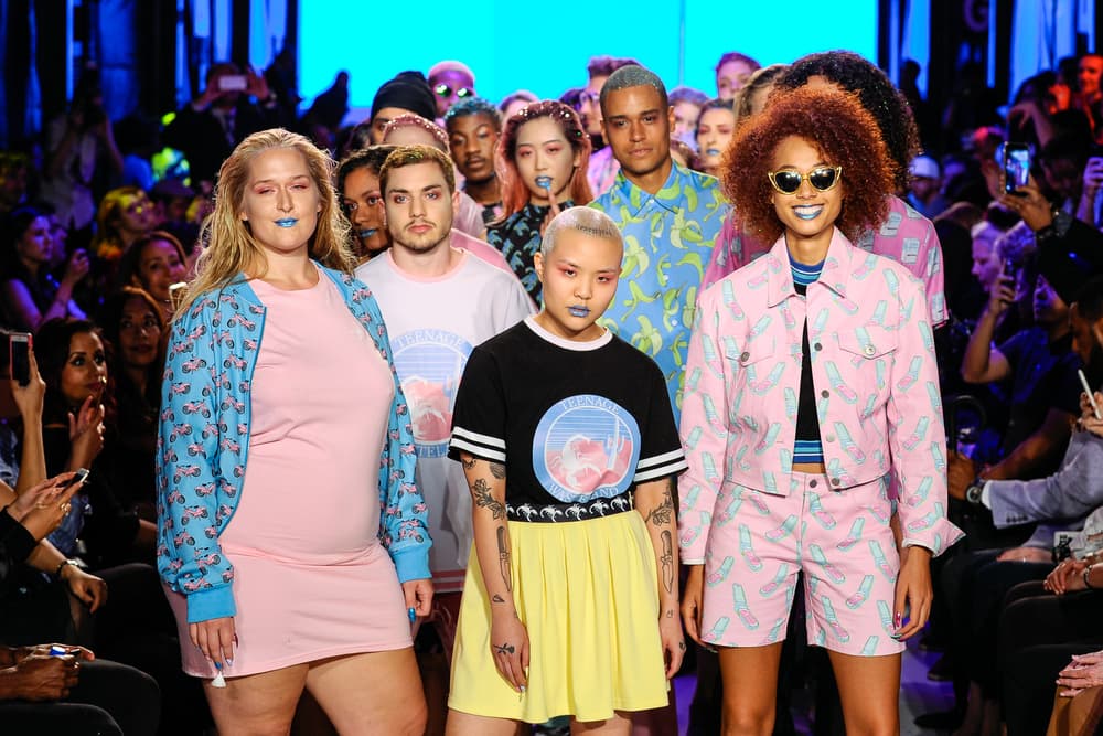 Hayley Elsaesser Toronto Fashion Week Nike Air Society