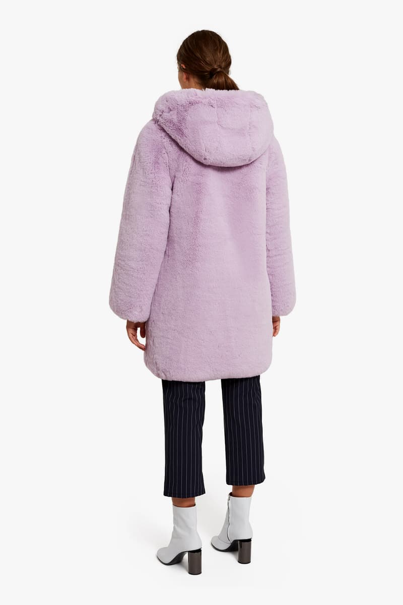 Korean Brand Lemonplet by Choyo Faux Fur Coats Opening Ceremony Cozy Jacket Fall Furry Fluffy Pastel Turquoise White Fuchsia Purple Fashion Clothes