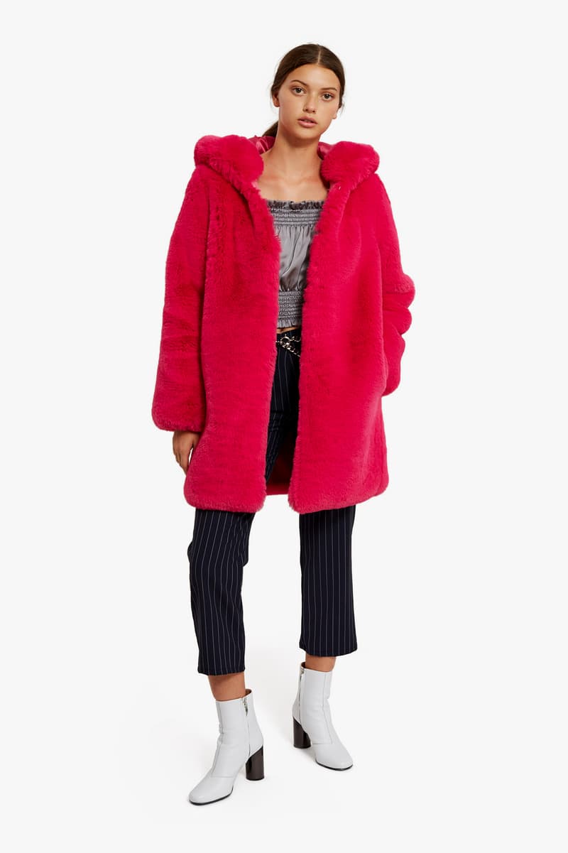 Korean Brand Lemonplet by Choyo Faux Fur Coats Opening Ceremony Cozy Jacket Fall Furry Fluffy Pastel Turquoise White Fuchsia Purple Fashion Clothes