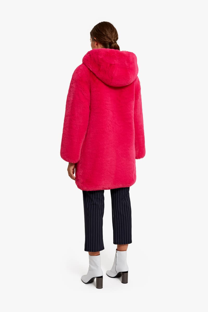 Korean Brand Lemonplet by Choyo Faux Fur Coats Opening Ceremony Cozy Jacket Fall Furry Fluffy Pastel Turquoise White Fuchsia Purple Fashion Clothes