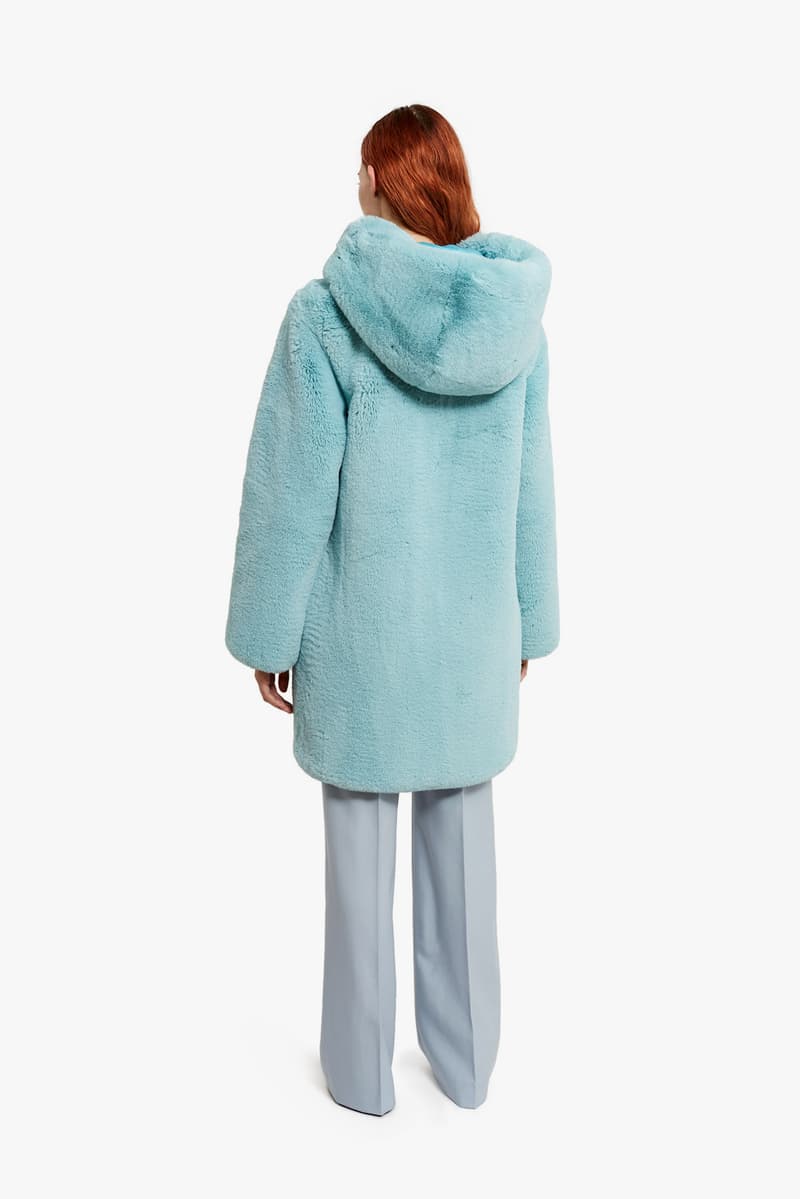 Korean Brand Lemonplet by Choyo Faux Fur Coats Opening Ceremony Cozy Jacket Fall Furry Fluffy Pastel Turquoise White Fuchsia Purple Fashion Clothes