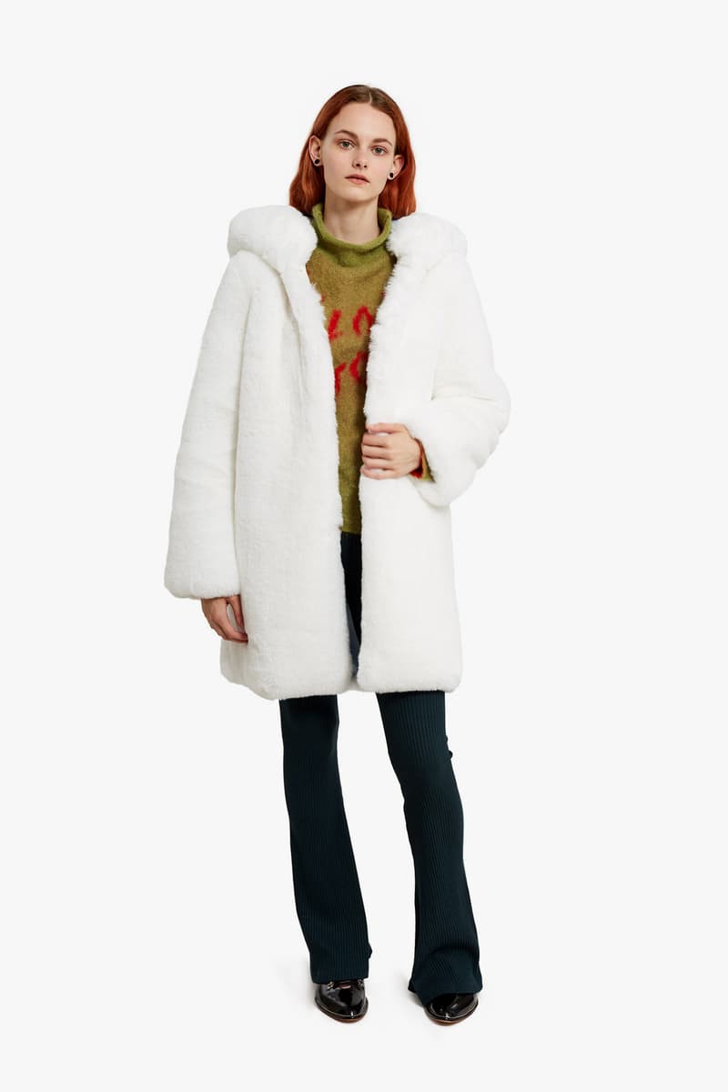 Korean Brand Lemonplet by Choyo Faux Fur Coats Opening Ceremony Cozy Jacket Fall Furry Fluffy Pastel Turquoise White Fuchsia Purple Fashion Clothes