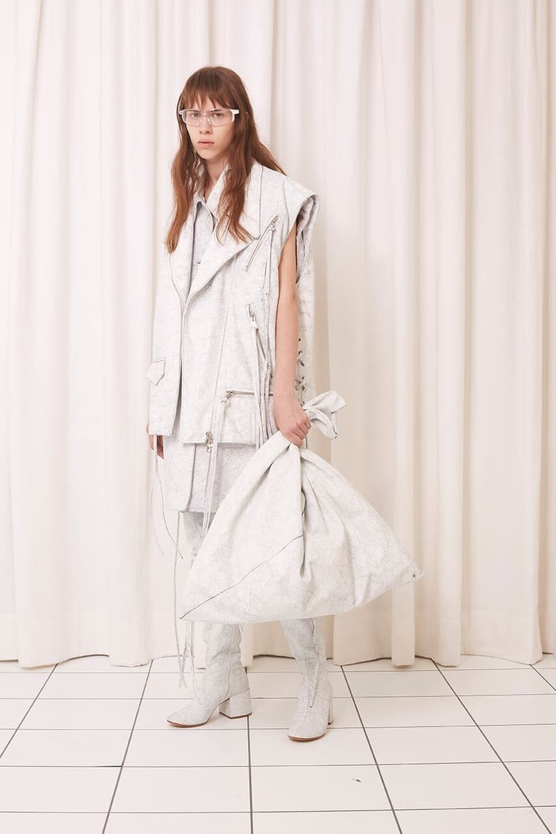 MM6 Maison Margiela Spring Summer 2018 LFW London Fashion Week Show Fashion Clothes Tailored Unique Materials