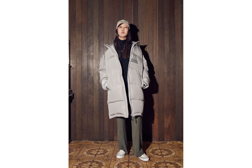 Mischief Korean Brand Edgy Fall Winter Collection Model 2017 Velvet Earthy Tones 90s Retro Color
