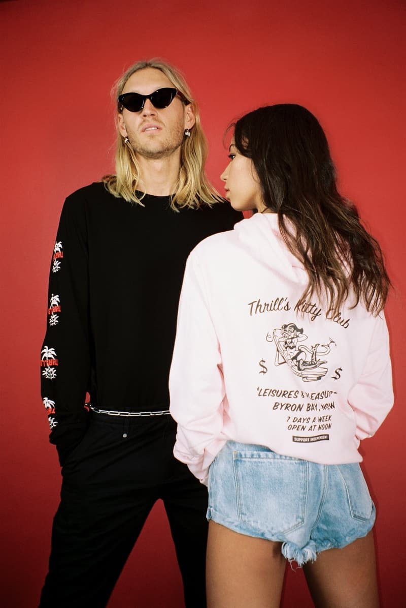 THRILLS Support Independent Collection Marcus Dixon Australia Fashion Skate Streetwear Lookbook Edgy