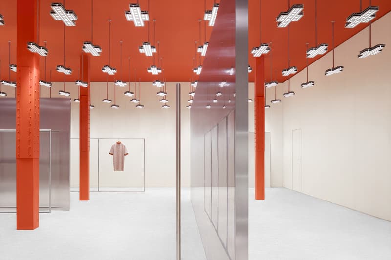 Acne Studios First San Francisco Store Flagship Orange Design Interior Swedish Scandinavia