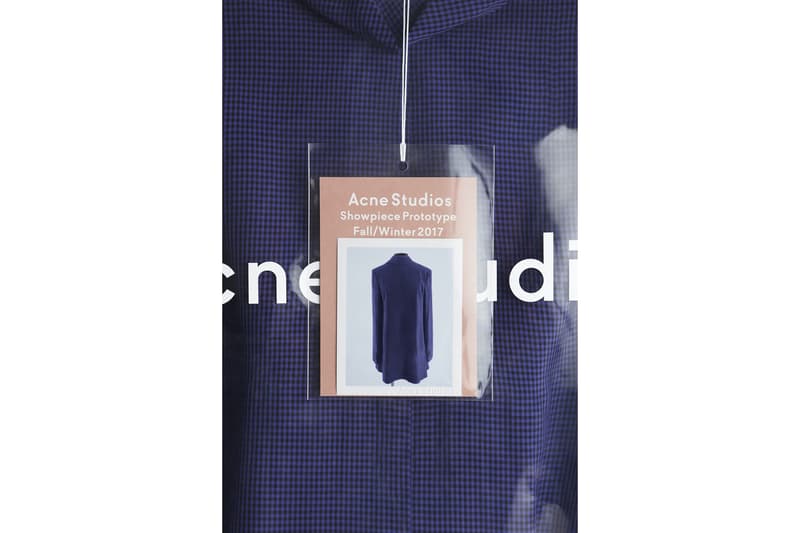 Acne Studios Collection Fashion Week Showpiece Prototype Fall Winter Scandinavian Exclusive Bespoke Unique