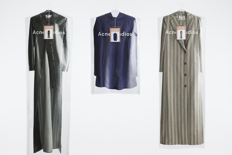 Acne Studios Collection Fashion Week Showpiece Prototype Fall Winter Scandinavian Exclusive Bespoke Unique