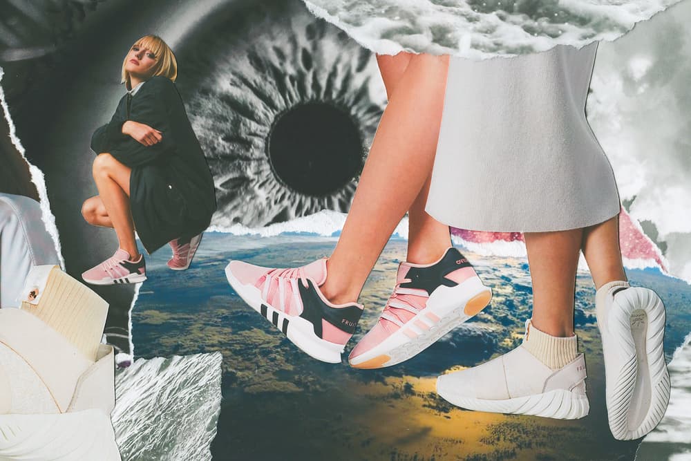 Overkill women Fruition adidas Consortium tubular elastic EQT lacing ADV