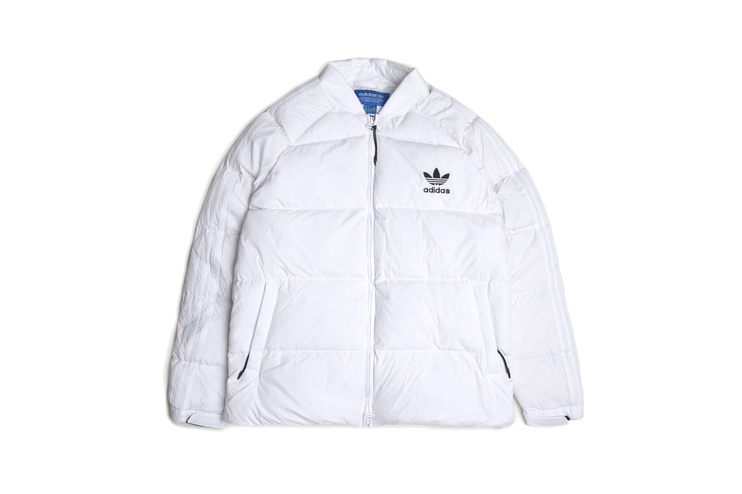 adidas white puffer jacket