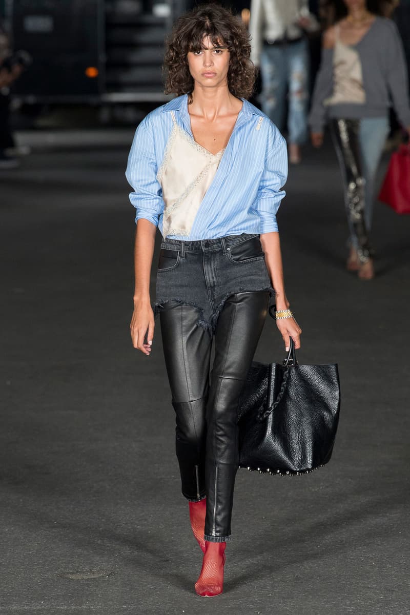 alexander wang new york fashion week ss18 nyfw bella hadid kendall jenner kiko mizuhara