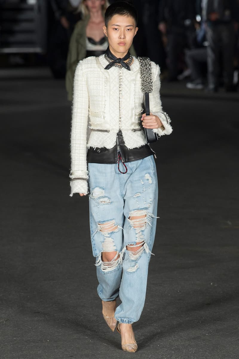 alexander wang new york fashion week ss18 nyfw bella hadid kendall jenner kiko mizuhara