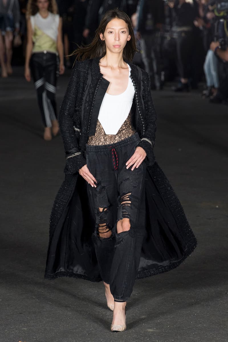 alexander wang new york fashion week ss18 nyfw bella hadid kendall jenner kiko mizuhara