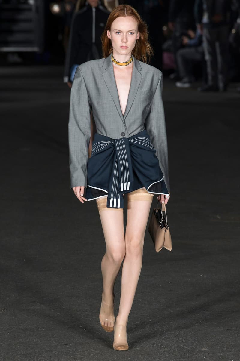 alexander wang new york fashion week ss18 nyfw bella hadid kendall jenner kiko mizuhara