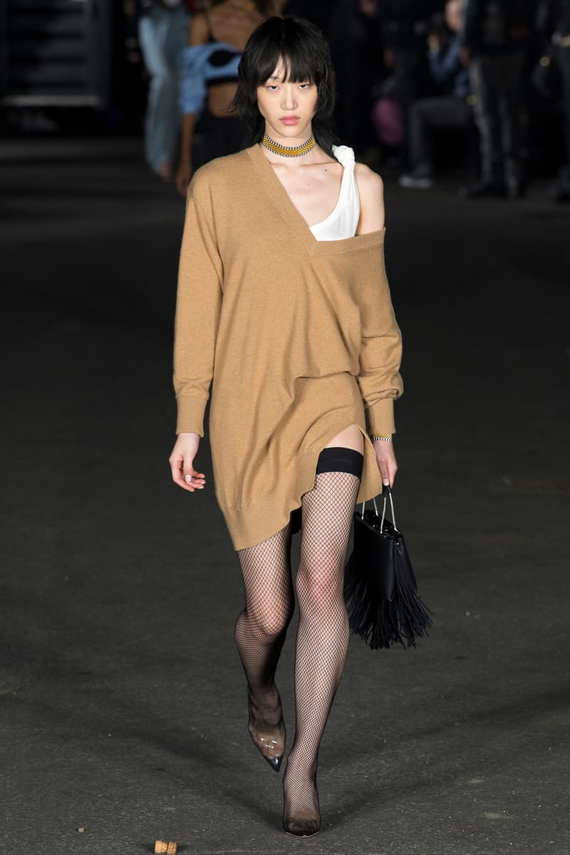 alexander wang new york fashion week ss18 nyfw bella hadid kendall jenner kiko mizuhara