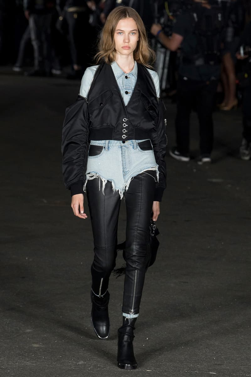 alexander wang new york fashion week ss18 nyfw bella hadid kendall jenner kiko mizuhara