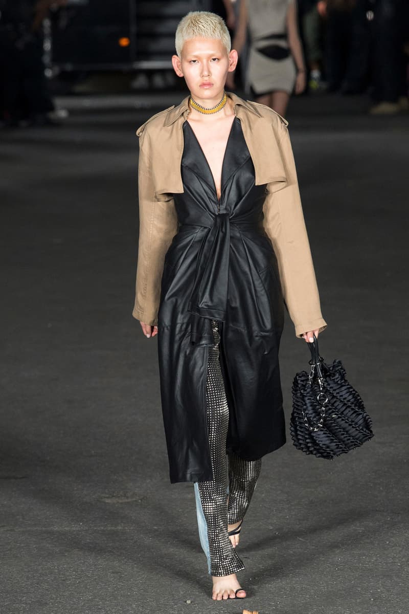 alexander wang new york fashion week ss18 nyfw bella hadid kendall jenner kiko mizuhara