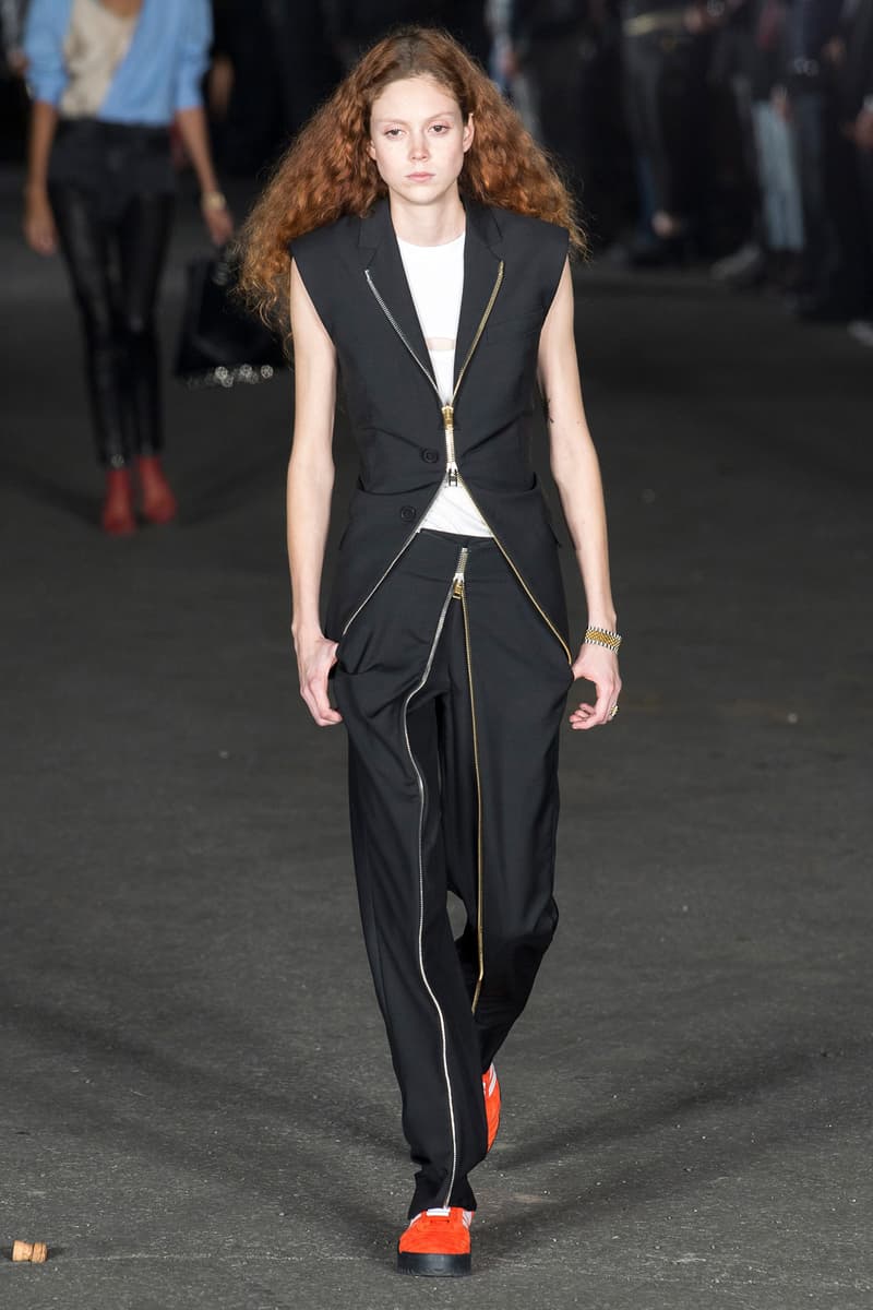 alexander wang new york fashion week ss18 nyfw bella hadid kendall jenner kiko mizuhara