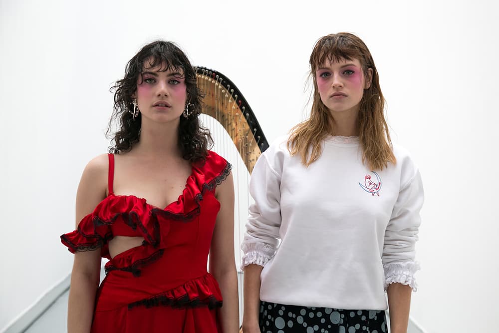Clio Peppiatt 2018 Spring Summer Backstage London Fashion Week